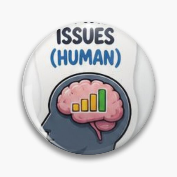 Item preview, Bandwidth Issues (Human) - Funny Tech Humor & Mental Overload designed and sold by Saeed73.