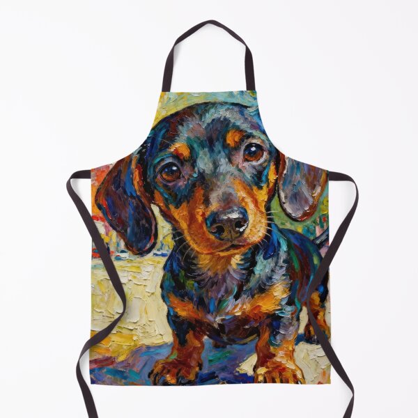 Item preview, Colorful Dachshund Van Gogh Style designed and sold by Pioneer Spirit Market.