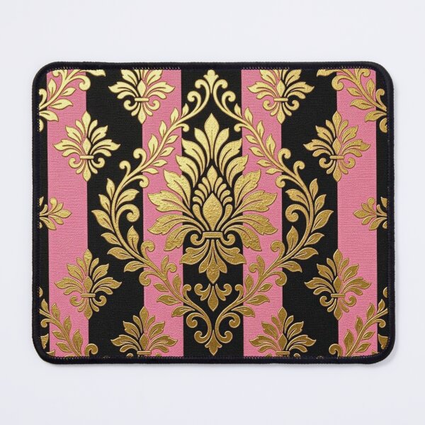 Item preview, Black & Pink Ombre Striped Damask designed and sold by DesignsByPrnces.