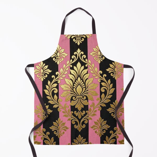 Item preview, Black & Pink Ombre Striped Damask designed and sold by DesignsByPrnces.