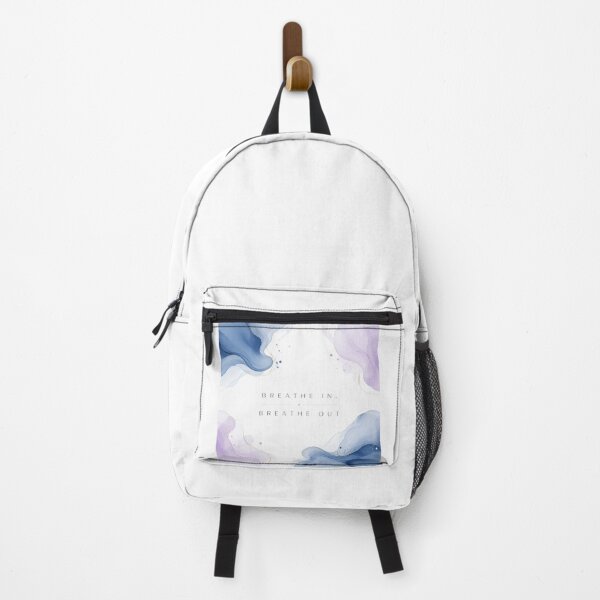 Item preview, Breathe In Breathe Out abstract calming meditation yoga gift designed and sold by language-des.