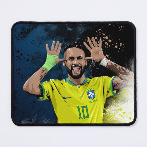 Item preview, Neymar Jr. Watercolor designed and sold by juliaberdugo.