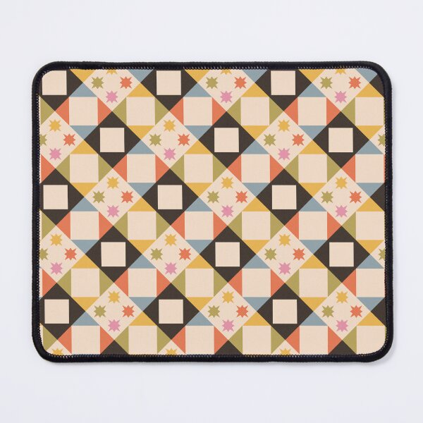 Item preview, Blue Mid-Century Quilted Pattern designed and sold by YesButNo Design.