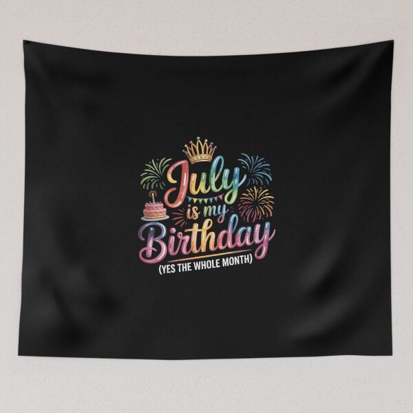 Item preview, July is my birthday  yes the whole month, designed and sold by jkrphoto.