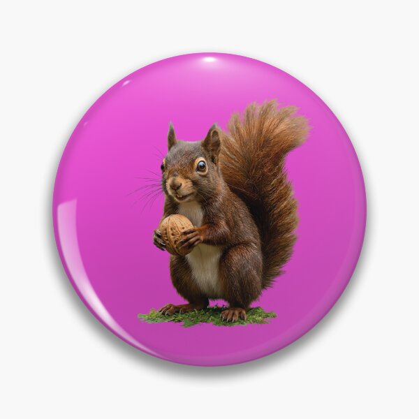 Item preview, Realistic Cute Squirrel with Walnut 3D Art designed and sold by Utopian-Magic.