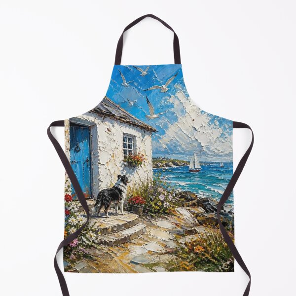 Item preview, Coastal Cottage Dog by the Sea designed and sold by Pioneer Spirit Market.