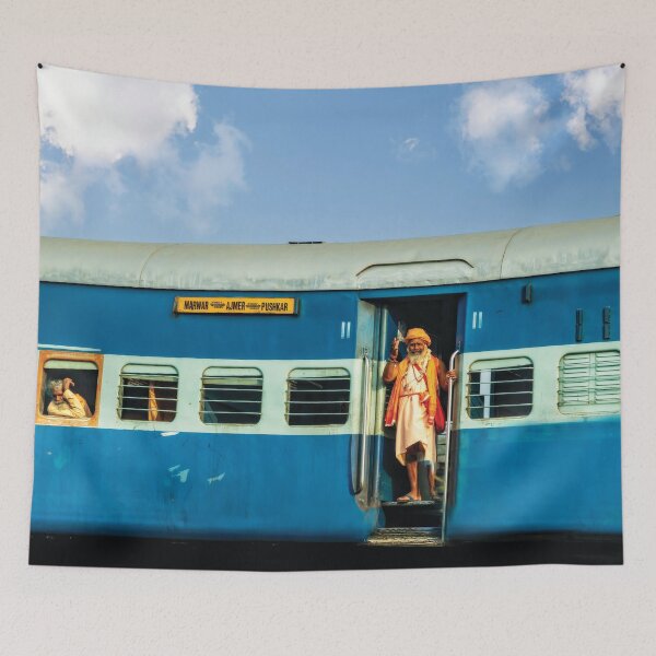 Item preview, All Aboard For Pushkar designed and sold by Kay Brewer.