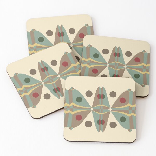Item preview, Forest and Moss Geometric Pattern in Earth Tones designed and sold by ccitypictures.
