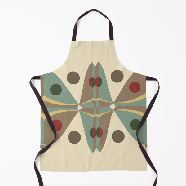 Item preview, Forest and Moss Geometric Pattern in Earth Tones designed and sold by Empty Paradise.