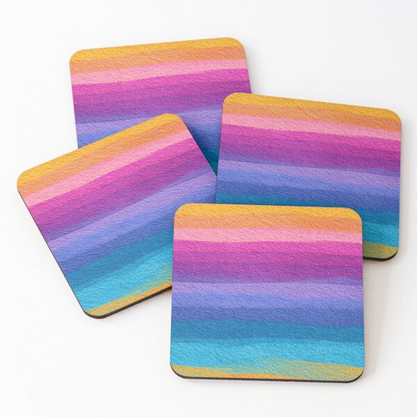 Item preview, Rainbow stripes pattern designed and sold by MendaciousMina.