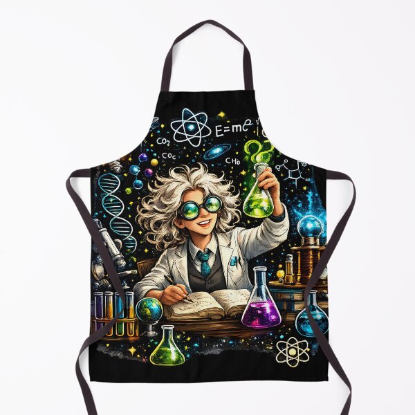 Item preview, Genius At Work Female Scientist Design designed and sold by Genius Geek.