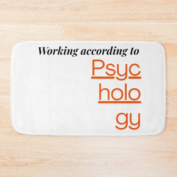 Item preview, Working according to psychology designed and sold by ArtistTejal.