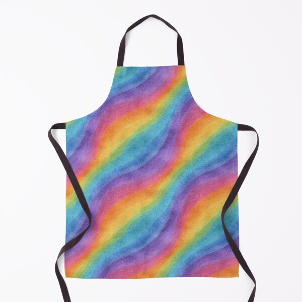 Item preview, Rainbow waves pattern designed and sold by MendaciousMina.