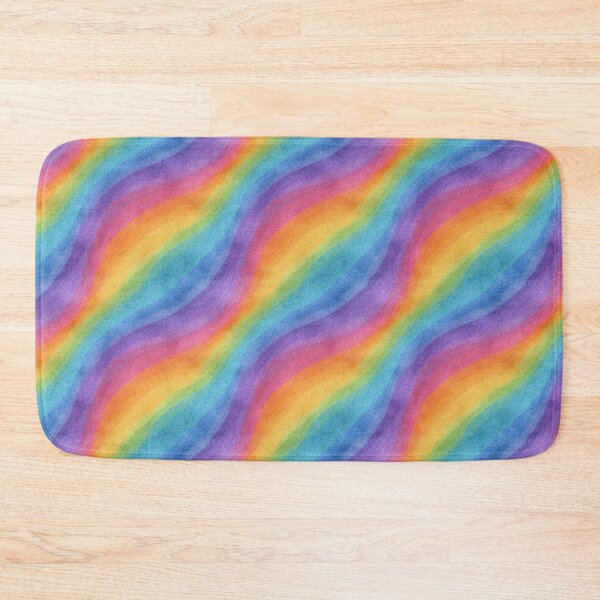 Item preview, Rainbow waves pattern designed and sold by MendaciousMina.