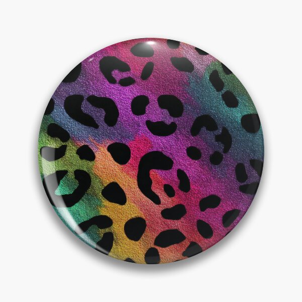 Item preview, Glittery leopard rainbow pattern designed and sold by MendaciousMina.