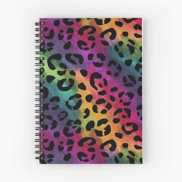 Item preview, Glittery leopard rainbow pattern designed and sold by MendaciousMina.