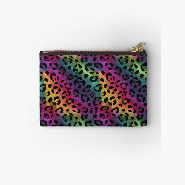 Item preview, Glittery leopard rainbow pattern designed and sold by MendaciousMina.