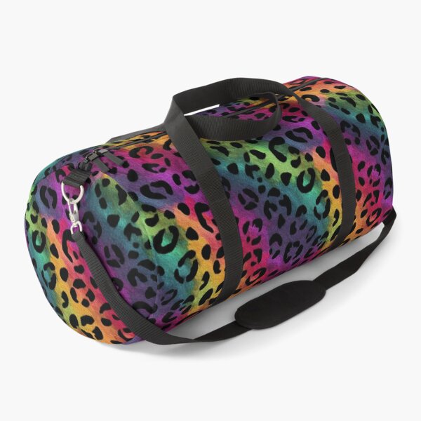 Item preview, Glittery leopard rainbow pattern designed and sold by MendaciousMina.