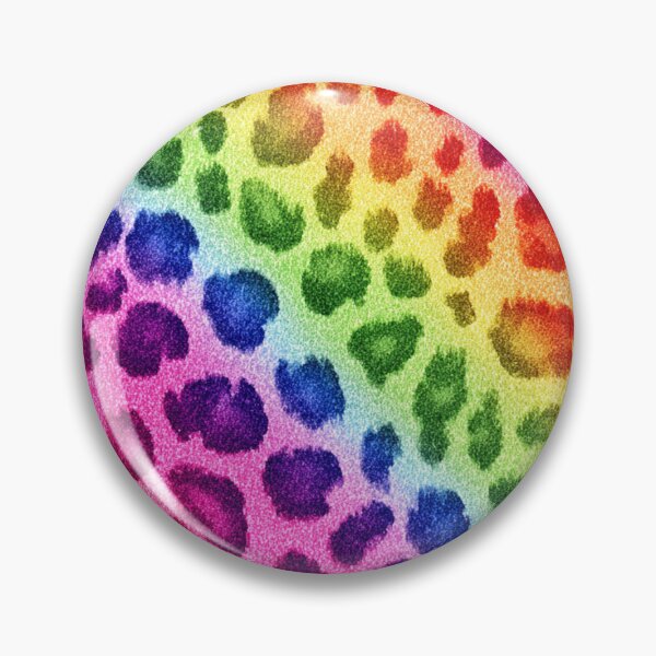 Item preview, Glittery leopard rainbow pattern designed and sold by MendaciousMina.