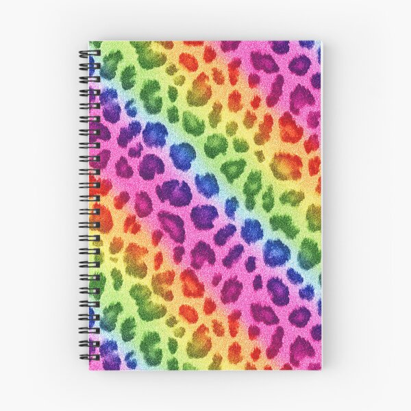 Item preview, Glittery leopard rainbow pattern designed and sold by MendaciousMina.