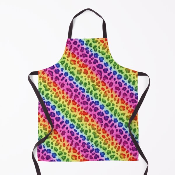 Item preview, Glittery leopard rainbow pattern designed and sold by MendaciousMina.