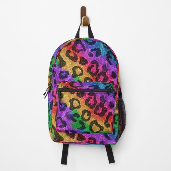 Item preview, Glittery leopard rainbow pattern designed and sold by MendaciousMina.