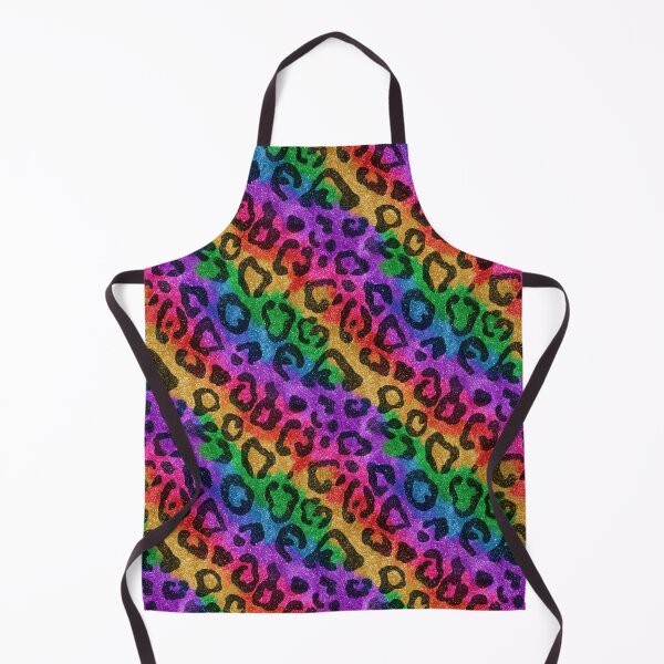 Item preview, Glittery leopard rainbow pattern designed and sold by MendaciousMina.
