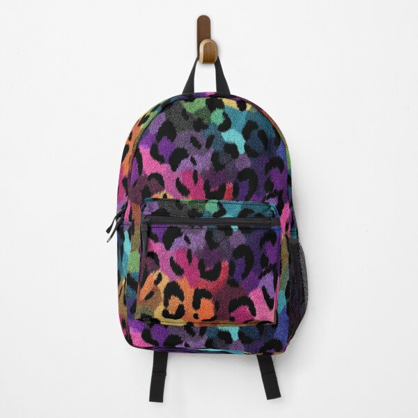 Item preview, Glittery leopard rainbow pattern designed and sold by MendaciousMina.