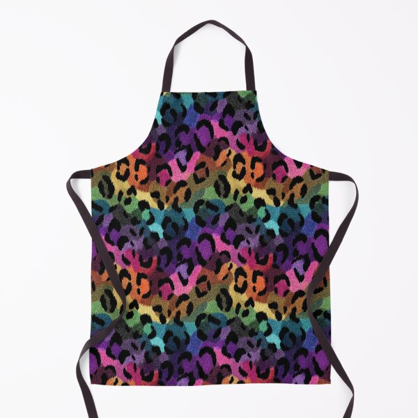 Item preview, Glittery leopard rainbow pattern designed and sold by MendaciousMina.