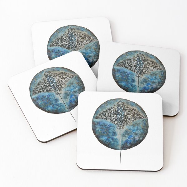 Item preview, Spotted Eagle Ray - Aetobatus narinari  designed and sold by elenaourania.