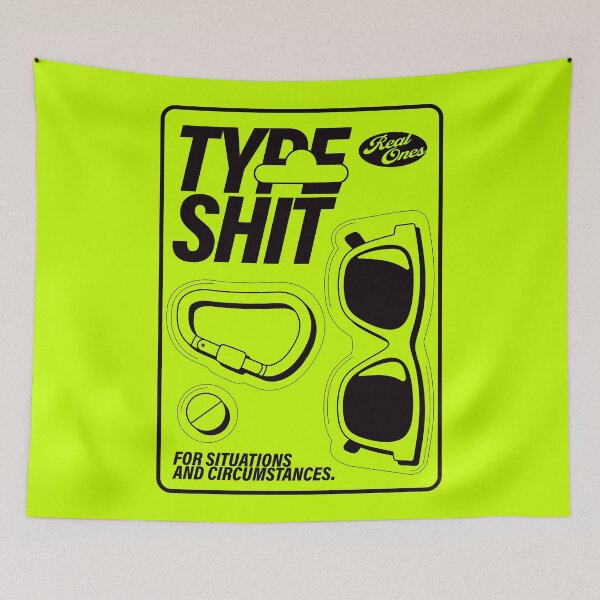 Item preview, Type Shit. Real Ones. designed and sold by BorysMano.