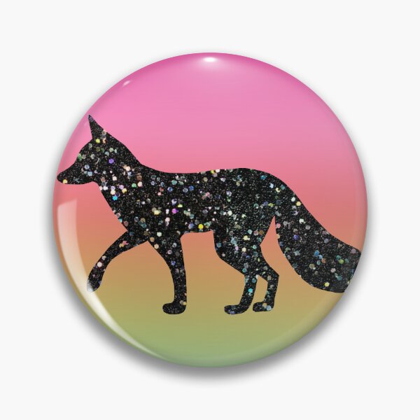 Item preview, Glittery fox designed and sold by Ana Gorozpe.
