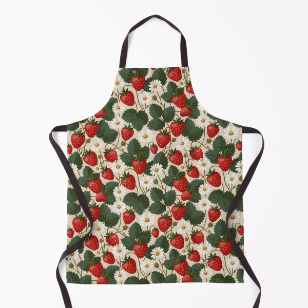 Item preview, Strawberries and blossoms designed and sold by MendaciousMina.