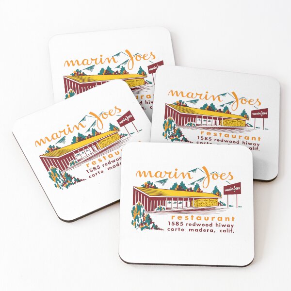 Item preview, Restaurante Marin Joe's – Anuncio vintage de Corte Madera designed and sold by PIXEL POP DESIGNS - Beyond the Norm!.