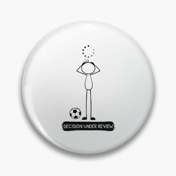 Item preview, Decision Under Review Football Fan Humour designed and sold by Pebl-Co.