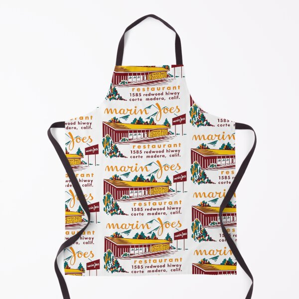 Item preview, Marin Joe's Restaurant – Vintage Corte Madera Advertisement designed and sold by PIXEL POP DESIGNS - Beyond the Norm!.