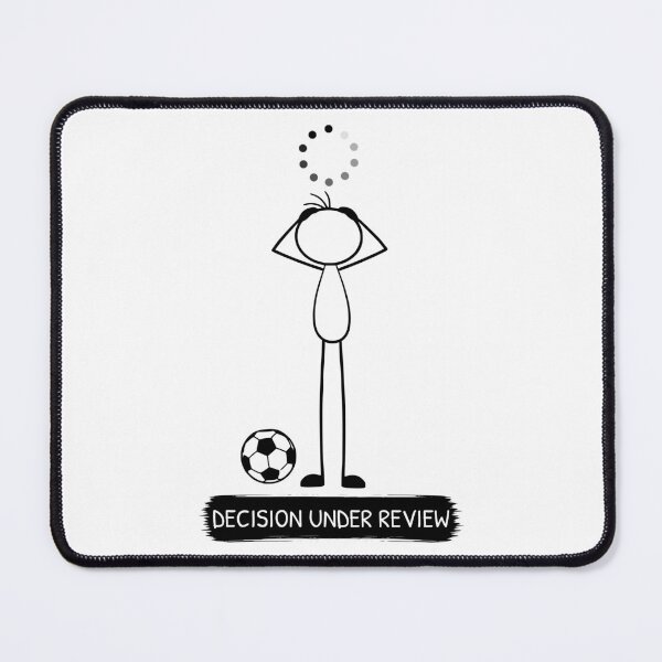 Item preview, Decision Under Review Football Fan Humour designed and sold by Pebl-Co.