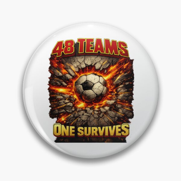 Item preview, 48 Teams. One Survives. — FIFA World Cup 2026 designed and sold by The96Minutes.