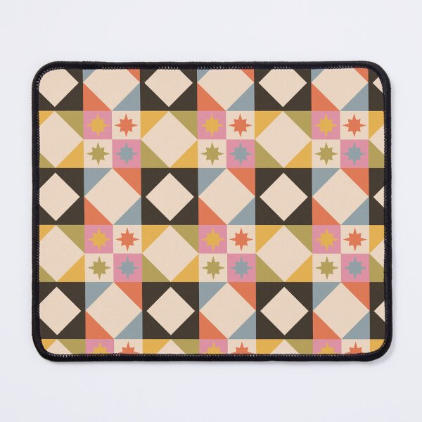 Item preview, Mid Century Diamond Tile Pattern designed and sold by YesButNo Design.