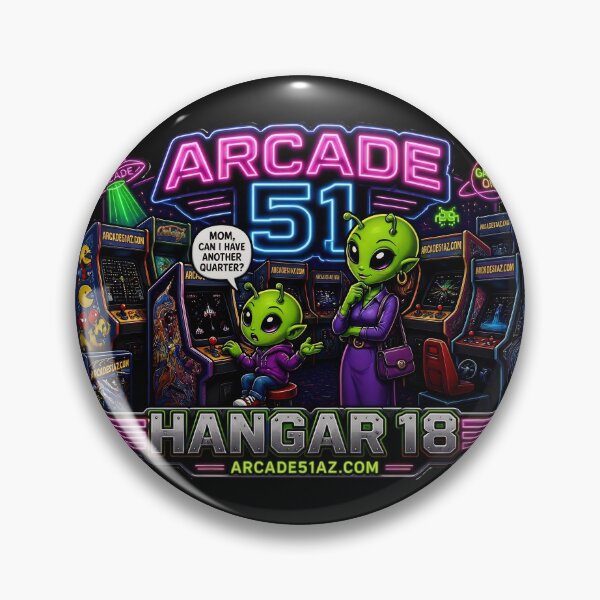 Item preview, Arcade 51 Alien Boy and Mom-Cam I have another quarter designed and sold by Arcade51az.
