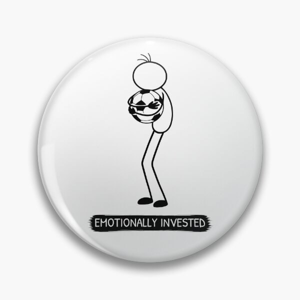 Item preview, Emotionally Invested Football Fan Design designed and sold by Pebl-Co.