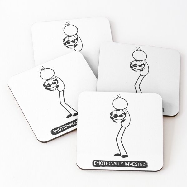 Item preview, Emotionally Invested Football Fan Design designed and sold by Pebl-Co.