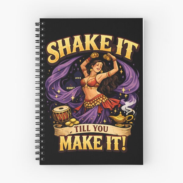 Item preview, Shake It Till You Make It – Belly Dance Motivation designed and sold by SidTastic .