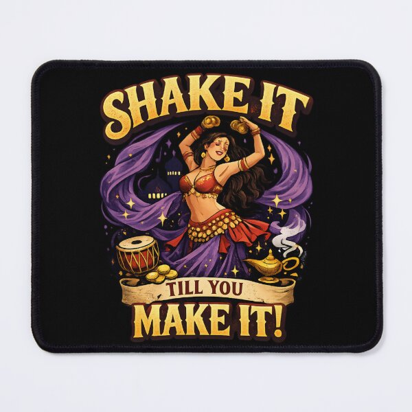 Item preview, Shake It Till You Make It – Belly Dance Motivation designed and sold by SidTastic .