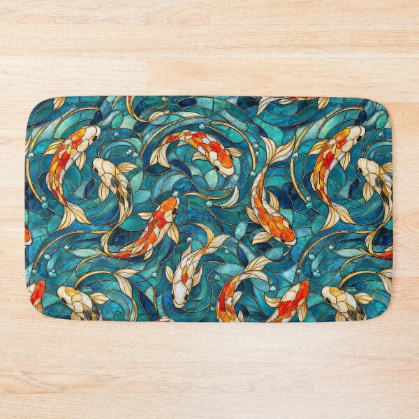 Item preview, Stained Glass Koi Pond Flow designed and sold by Dresut.