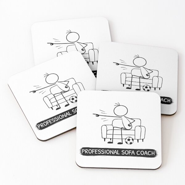 Item preview, Professional Sofa Coach Football Humour designed and sold by Pebl-Co.