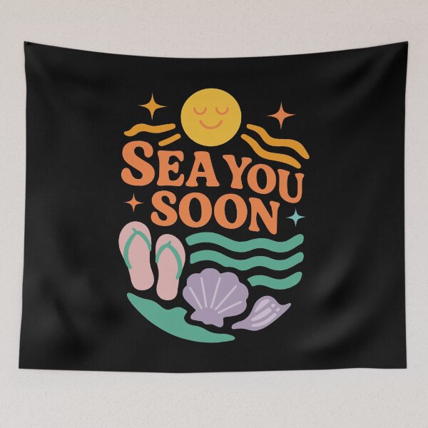 Item preview, Sea You Soon designed and sold by Whereiskim.