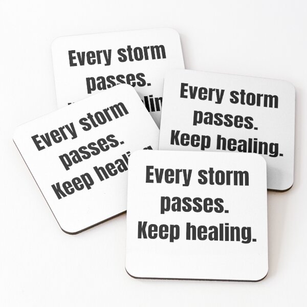 Item preview, Every Storm Passes - Healing Journey & Self Care Encouragement designed and sold by andreavlad.