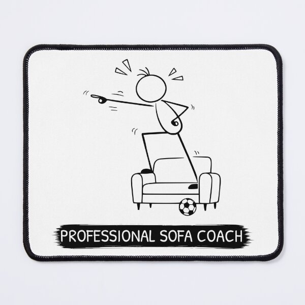 Item preview, Professional Sofa Coach Football Fan designed and sold by Pebl-Co.