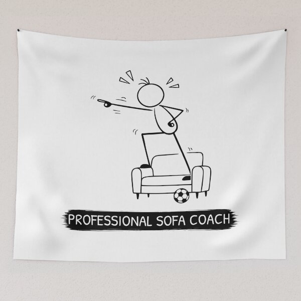 Item preview, Professional Sofa Coach Football Fan designed and sold by Pebl-Co.